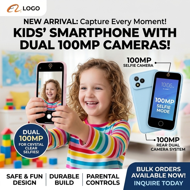 S18 Kids Phone with 8GB Memory Card l Phone Mini Kids Phone Digital Camera  Voice  Dual Cameratangible