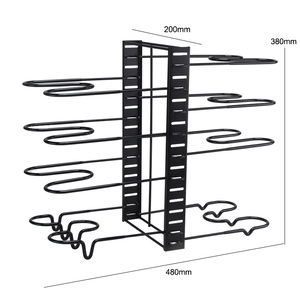 סיטונאי מתכת באיכות גבוהה מתלה אחסון מחבת מכסה מתלה במחירים זולים - Product Image 3