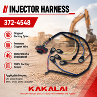 Faisceau de câblage pour excavatrice KAKALAI 372-4548, faisceau de câblage d'injecteur de carburant pour excavatrice CAT C11 C13 345C 345D 349D