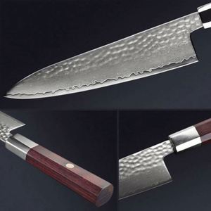 Eco-Friendly Ambidextrous Traditional Japanese 67-Layer Forged Damascus Chef Kiritsuke <b>Knife</b> 8.5-Inch Blade Custom Logo Kitchen - Product Image 4