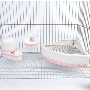 Toyota Totoro — bol à lapin fontaine d'eau, ensemble céramique, cage anti-morsure, bol d'alimentation, toilette de lapin - Product Image 3