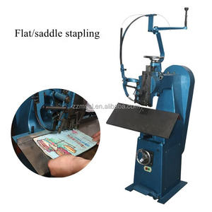 Machine à relier à tête unique pour cahiers et magazines, machine à relier robuste pour livres, <span class=keywords><strong>agrafeuse</strong></span> à point de selle - Product Image 2
