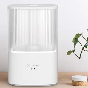 H868T 4L Humidifier Kc 1 Touch Quiet Mist Sprayer Decorative Led Light Smart Ultrasonic Air Humidifier With Heat Way For Plant