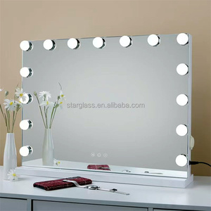 Tùy Chỉnh Hiện Đại Sang Trọng LED Cảm Ứng Thông Minh Đầy Đủ Chiều Dài Đứng Tường Trang Trí Nội Thất Lớn Đóng Khung Máy Tính Để Bàn Gương Món Quà Sinh Nhật Cho Phòng Ngủ - Product Image 2