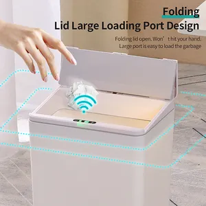 Dustbin Smart Dustbin Intelligent Induction Automatic Sensing Trash Can Smart Dustbin Trash Bin Living Room Rubbish Office Smart Electric With Lid