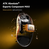 Mouse Gaming ATK Dragonfly A9MINI Master Edition 8K Polling Esports Simetris untuk Tangan Kecil dan Sedang, Gamer FPS