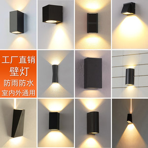 Applique murale LED extérieure étanche, éclairage haut et bas, pour jardin, villa, portail, clôture, passage, décorative - Product Image 5