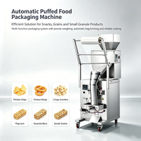 Machine d'emballage automatique haute efficacité pour snacks soufflés, machine d'emballage de chips de pommes de terre, machine de remplissage et d'emballage verticale pour aliments