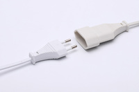 Cable de Alimentación de CA de PVC NBTOP Personalizado, Arnés de Cables, Ensamblaje de Conectores Macho y Hembra NEMA, Corriente Nominal de 2.5A, Industrial