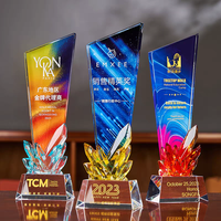 Minghuang or argent Bronze métal TV & film personnage cristal Plaque gravé trophée prix Promotion cadeau