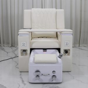 Chaise de massage de salon en cuir synthétique de haute qualité, spa électrique pour les pieds, canapé de pédicure, utilisation portable en salle de sport et à domicile, design moderne - Product Image 5