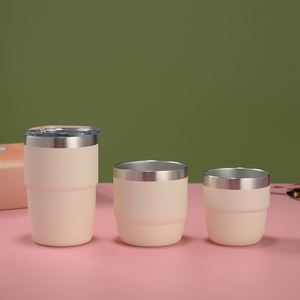 Multi-Size Insulated Stainless Steel Mug, BPA Free <b>Double</b> <b>Wall</b> Vacuum Coffee Cup with Lid, Reusable Travel Mug for Home, - Product Image 4