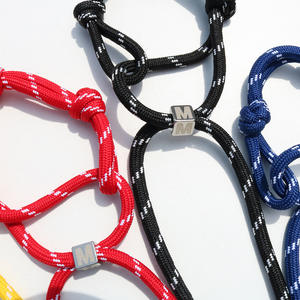 جديد عصري مخصص كحلي nantical String هدايا قابل للتعديل Paracord مضفر حبل M حرف شعار أساور ركوب الأمواج - Product Image 3