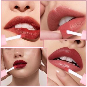 Tubes de brillant à lèvres rose dégradé longue durée en gros, capacité 4ML 6ML, emballage vide en plastique avec sérigraphie pour rouge à lèvres - Product Image 6