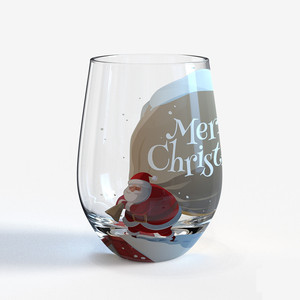 Verre à whisky personnalisé avec logo, 500 ml, 16 oz, tasse créative en forme de renne de Noël, cadeau de Noël, tasse à eau ou à café en forme d'œuf - Product Image 1