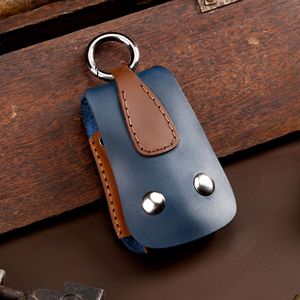 Porte-clés artisanal en cuir Crazy Horse à suspendre à la ceinture - Product Image 4