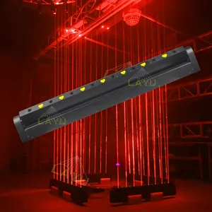 Đèn Laser 8 Đầu Di Chuyển Bằng Laser Màu Đỏ Xanh Dương Hoặc RGB 8 Dòng P08 Cho Chương Trình Sự Kiện DJ Quán Rượu Vũ Trường Câu Lạc Bộ Đêm