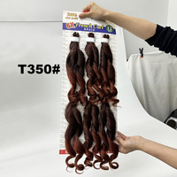 Wholesale Super Value 6x Short French Curl 12inch Spiral Curl Braiding 240g Pack French Curly Synthetic Braid Hair Extension