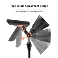 [Explosions transfrontalières] Projecteur solaire LED IP65 pour jardin, éclairage paysager extérieur, lumière de pelouse à fixation au sol