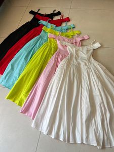 AELESEEN 2025 printemps été femmes douce longue robe femmes Design mode hors de l'épaule Slash cou taille haute mince élégant - Product Image 6