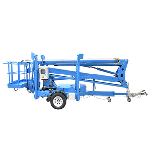 Plataforma Elevadora Telescópica <span class=keywords><strong>El</strong></span>éctrica de 18m 20m 24m, Elevador Portátil con Motor <span class=keywords><strong>El</strong></span>éctrico para Uso Humano - Product Image 4