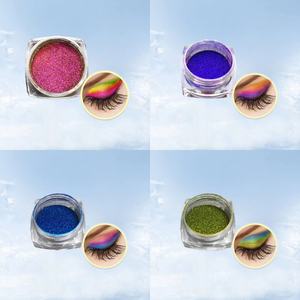 Chất lượng cao siêu lấp lánh Tắc Kè Hoa multichrome sắc tố DIY làm cho tùy chỉnh <span class=keywords><strong>Eyeshadow</strong></span> Palette bột - Product Image 1