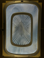Plafonnier LED de luxe en alliage d'aluminium pour toit arrière de camping-car Mercedes Sprinter, haute luminosité, éclairage d'ambiance pour fourgonnette