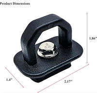 En stock, vente en gros : Ancrage de fixation pour Chevrolet Silverado/GMC Pickup Truck, crochet d'ancrage pour benne de camion, ancrage latéral