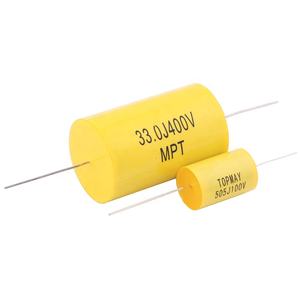 Condensateurs à <span class=keywords><strong>film</strong></span> en polypropylène métallisé axial 100uF <span class=keywords><strong>J</strong></span> 100V CBB20 pour amplificateur de puissance, neuf - Product Image 6