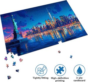 Fabricant de puzzles éducatifs en carton vierge pour sublimation, personnalisables OEM/ODM, vente en gros - Product Image 2