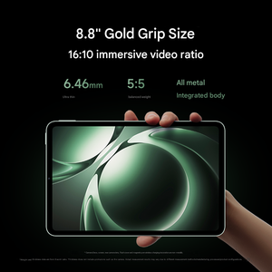 Nuovo Redmi Pad K con Dimensity 9400+, HyperOS 2, Display LCD 3K da 8,8 Pollici 165Hz, Wi-Fi, Batteria 75mAh, Caricatore 67W, Fotocamera Principale 13MP - Product Image 6