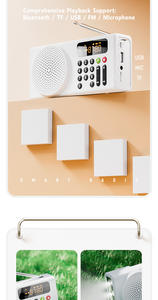 <span class=keywords><strong>Radio</strong></span> d'urgence solaire <span class=keywords><strong>Dynamo</strong></span> : AM/FM BT 5.3 LED super lumineuse IPX5 étanche 2400mAh Chargeur de batterie externe USB - Product Image 5