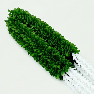 Guirnalda de Flores Artificiales Verdes y Blancas, Decorativa, Colgante, para Bodas, Festivales, Templos y Eventos - Product Image 3