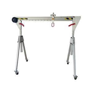 رافعة جسرية متحركة يدوية الارتفاع قابلة للتعديل من سبائك الألومنيوم رافعة جسرية متنقلة - Product Image 1
