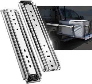SNEIDA 9301 Heavy Duty 225kgs 76mm Rail 3-Fold Best Wholesale Logistics Storage Chute Vans Motorhomes Pickups Outdoor Bedroom - Product Image 4