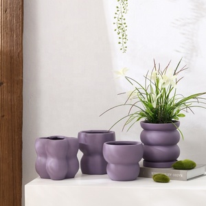 <span class=keywords><strong>Pot</strong></span> <span class=keywords><strong>de</strong></span> fleurs <span class=keywords><strong>en</strong></span> céramique, contenant irrégulier, style nordique, <span class=keywords><strong>bricolage</strong></span>, <span class=keywords><strong>pot</strong></span> <span class=keywords><strong>de</strong></span> fleurs moderne <span class=keywords><strong>en</strong></span> <span class=keywords><strong>terre</strong></span> cuite, pots <span class=keywords><strong>de</strong></span> fleurs <span class=keywords><strong>en</strong></span> argile pour plantes - Product Image 3