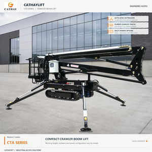 Plataformas Elevadoras Articuladas Todoterreno Eléctricas CATHAY CE Sin Marcas, Elevadores de Brazo Articulado Tipo Oruga en Venta - Product Image 2
