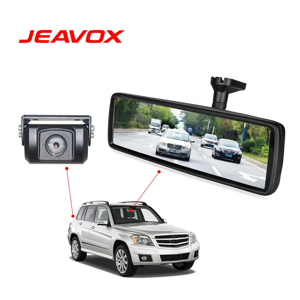 8.88 Inch HD Rearview Mirror Camera System Reverse Parking Assist Electronic Mirror Rear View Mirror Monitor With Backup Camera
