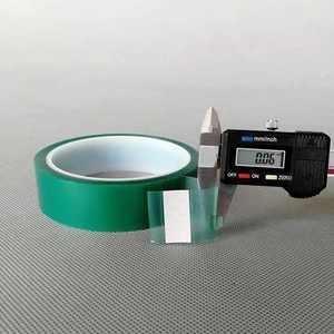 <span class=keywords><strong>Film</strong></span> PET <span class=keywords><strong>Mara</strong></span> vert avec colle acrylique 5S Isolation du transformateur à fines rayures Ruban électrique en polyester Mylar auto-adhésif - Product Image 6