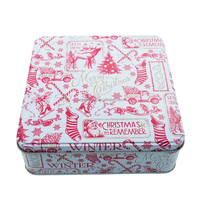 OEM Factory Offer Multifunktion ale PVC Weihnachts baum Geschenk dose Box für Candy Cookie Cake Verpackung Weihnachts geschenk Idee