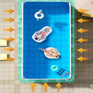 Ngoài trời Acrylic trẻ em Hồ bơi bơm hơi - Product Image 2