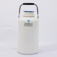 Réservoir portable LN2 de 2 L pour le stockage cryogénique de l'azote liquide