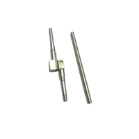 Conector de Latón de Alta Conductividad Plateado con Rosca y Ranura en P