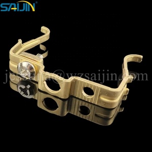 Accessoires de connecteurs de terre en laiton estampé Saijin pour interrupteurs et prises murales - Product Image 2