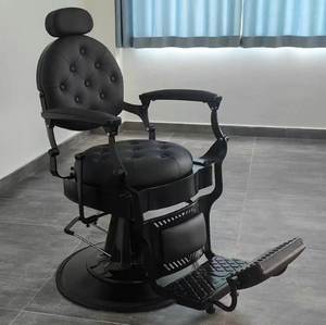 Bestseller High-End Liegestuhl für Männer Komfortable 360 Grad gedrehte Kunstleder Beauty Salon Möbel - Product Image 4