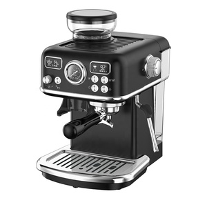 Machine à expresso électrique programmable 20 bars, cafetière 1500W, réservoir d'eau transparent amovible de 1,8L, bac à café de 200g, lumière LED - Product Image 3