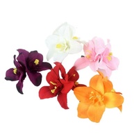 Pince à cheveux Q&Y avec fleurs artificielles hawaïennes d'hibiscus, d'orchidée et de plumeria pour femmes, filles et enfants, idéale pour les fêtes ou la fête des Mères
