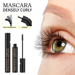 Makeup 3D Mascara Custom Logo Steel Tube Brush Head Waterproof Long Lasting Non Smudging Natural Dense Thick Curling Mascara - Product Image 3