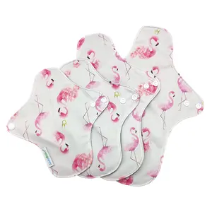 Ananbaby Wholesale Organic Reusable Sanitary Pads For Sale For Women Non Slip Sanitary Cloth Pads