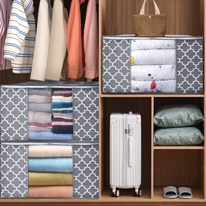 Sac de rangement pliable pour couettes, oreillers, couvertures et literie – Idéal pour les couettes King/Queen – Vente en gros - Product Image 4